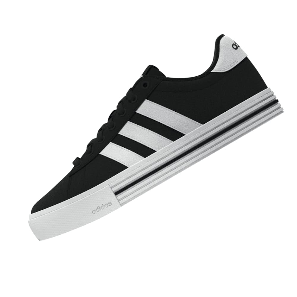 adidas Unisex Daily 4.0 Shoes, core Black/Cloud White/Cloud White, 8 UK
