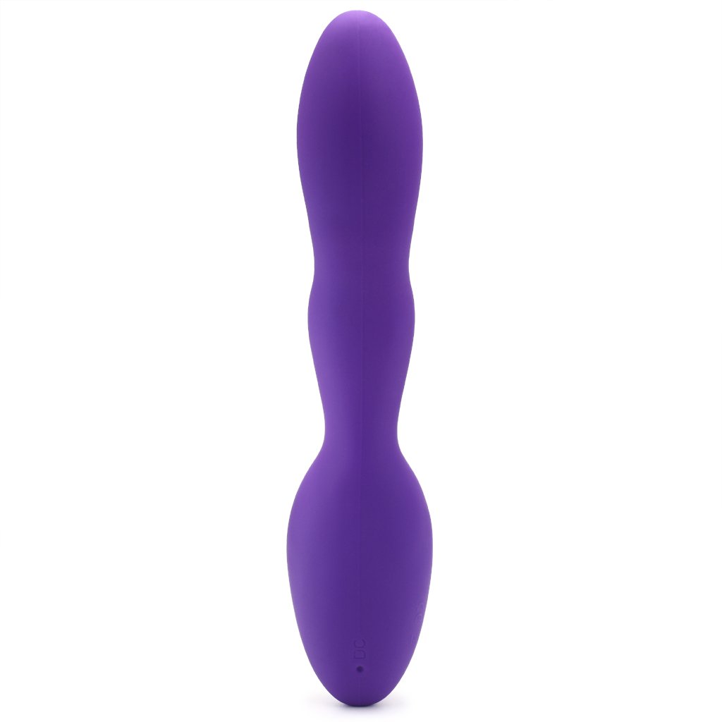 Cocoapa Rabbit Vibrator Rechargeable Waterproof Massager Handheld Electric Massagers Medical Silicone Wireless Dildo Vibrator G-spot Vibrator for Women (Purple)