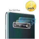 AOSOK [3Pack] Compatible with Samsung Galaxy S10 Plus Camera Lens Screen Protector, Ultra Thin Transparent Clear Camera Tempered Camera Lens Protector for Samsung Galaxy S10 Plus 2019 (3Pack-Clear)