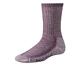 Smartwool Women's Hiking Medium Crew, Dark Cassis size S(shoe size 4-6.5)
