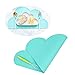 Silicone Baby Placemat - Kids Reusable Travel Placemat Tiny Diner Portable Roll Up Washable Restaurant Food Meal Mat for Toddler Child Infant (Green)