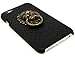 iPhone 6 Plus Case, Bastex Ultra Slim Fit Protective Vintage Rock Lion Head Door Knocker, with Black Gator Skin textured PU Leather Fashion Hard Back Cover for Apple iPhone 6s Plus