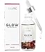 Teami Glow Jojoba Face Oil for Women with Coconut Oil, Camellia Seed & Vitamin E Oil for Skin - Facial Oil Cleanser for Sensitive, Normal, Oily & Dry Skin (2oz)