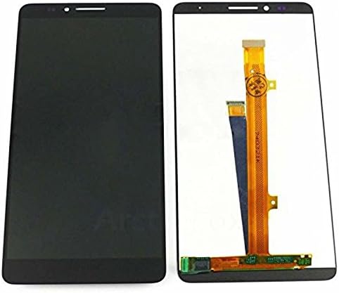 for Huawei Mate 7 compatible LCD display unit in black and tool