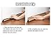 deeTool Man Door Draft Stopper 36” : One Sided Door Insulator with Hook and Loop Self Adhesive Tape Seal Fits to Bottom of Door(Light Walnut Wood Grain)