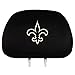 Team ProMark New Orleans Saints Head Rest Covers - Set of 2