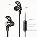 SIQIWO Bluetooth Headphone. IPX6 Waterproof Wireless Sports Earphone. V5.0 Fast Pairing HD in-Ear Neckband Earbuds. 6h Playback of Noise Canceling Headset. Built-in Microphone Hands-Free Calling.