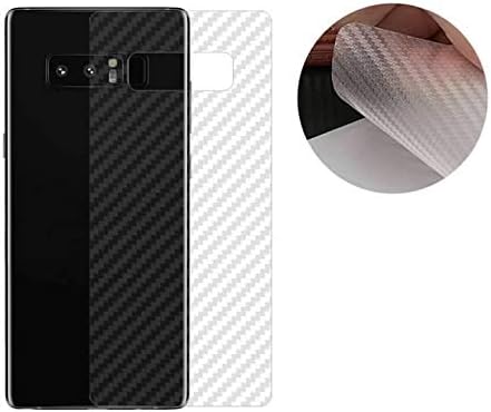 KAIBSEN 3D Clear Carbon Fiber Back Screen Protector Film for Samsung Galaxy Note 10/Note 10+ 5G/Note 9, Samsung Galaxy S10+/S10/S10e/A9 2018/A9s/S9/S9+/S8/S8 Plus(Not Tempered Glass Film)