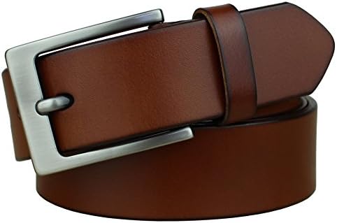 Men's Casual Genuine Leather Dress Belt For Jeans Classic & Fashion