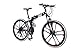 ibiky 26″ MTB Folding Dual Suspension 21 Speed Gears Mountain Bike (Black)thumb 2