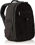 AmazonBasics Backpack for SLR/DSLR Camera and Accessories - 11 x 6 x 15 Inches, Black