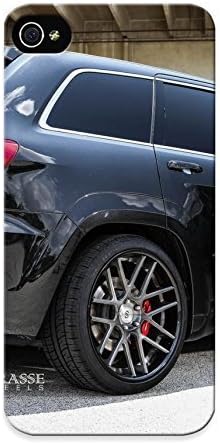 Flyinghouse Design High Quality Jeep Grand Cherokee Srt8 Strasse Wheels Tuning Cars Black Cover Case With Ellent Style For Iphone 5/5s(nice Gift For Christmas)