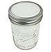 Zoie + Chloe Silicone Seals & Lids for Mason Canning Jars - 10 Pack - Wide Mouth