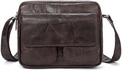 Leather Bag Cowhide Men Bags Male Shoulder Crossbody Bags Messenger Flap Handbags Men Leather Bag