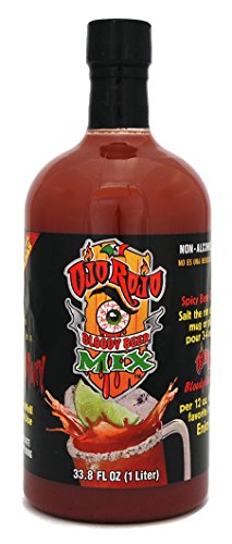 Ojo Rojo Bloody Beer Mix Cerveza Michelada Mix 1 Liter