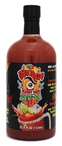 UPC 862986000203, Ojo Rojo Bloody Beer Mix Cerveza Michelada Mix 1 Liter