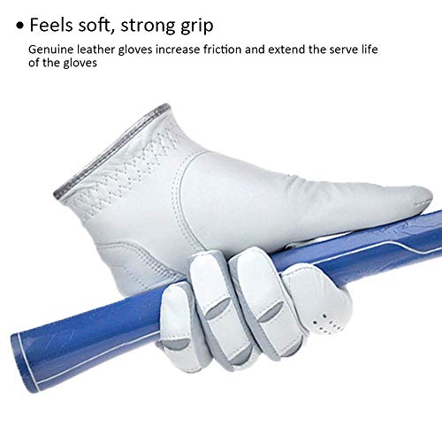 1pc Single Left Hand Men's Golf Gloves Left Hand Single Male Hand Feels Delicate Anti-Skid Golf Gloves Left Hand