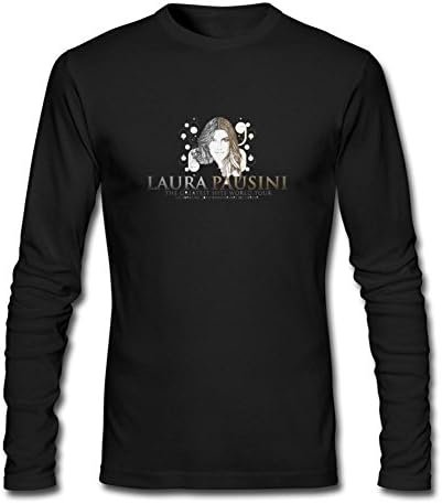 TMILLER Men's Laura Pausini The Greatest Hits World Tour Long Sleeve T-shirt