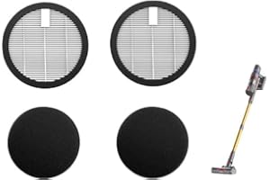 AFNOP 2 Pack HEPA Filter and 2 Pieces of Sponge for AceVac 11 Vacuum Cleaner