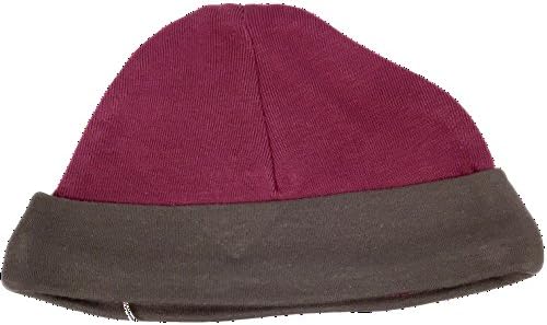 Sckoon Organic Cotton Baby Cap Hat Plum
