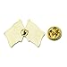American and Navy Crossed Flags Enamel Lapel Pin 1
