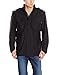 Alpha Industries M-65 Field Jacket - Classic Oversized Military Field Coat - Black, S