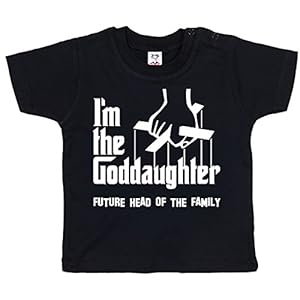 Afbeelding is Alles IIE, Ik ben De Goddochter, Baby Meisje T-Shirt
