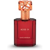 Swiss Arabian Rose 01 - Luxury Products From Dubai - Long Lasting, Addictive Personal EDP Spray Fragrance - Seductive Signature Aroma - 1.7 Oz
