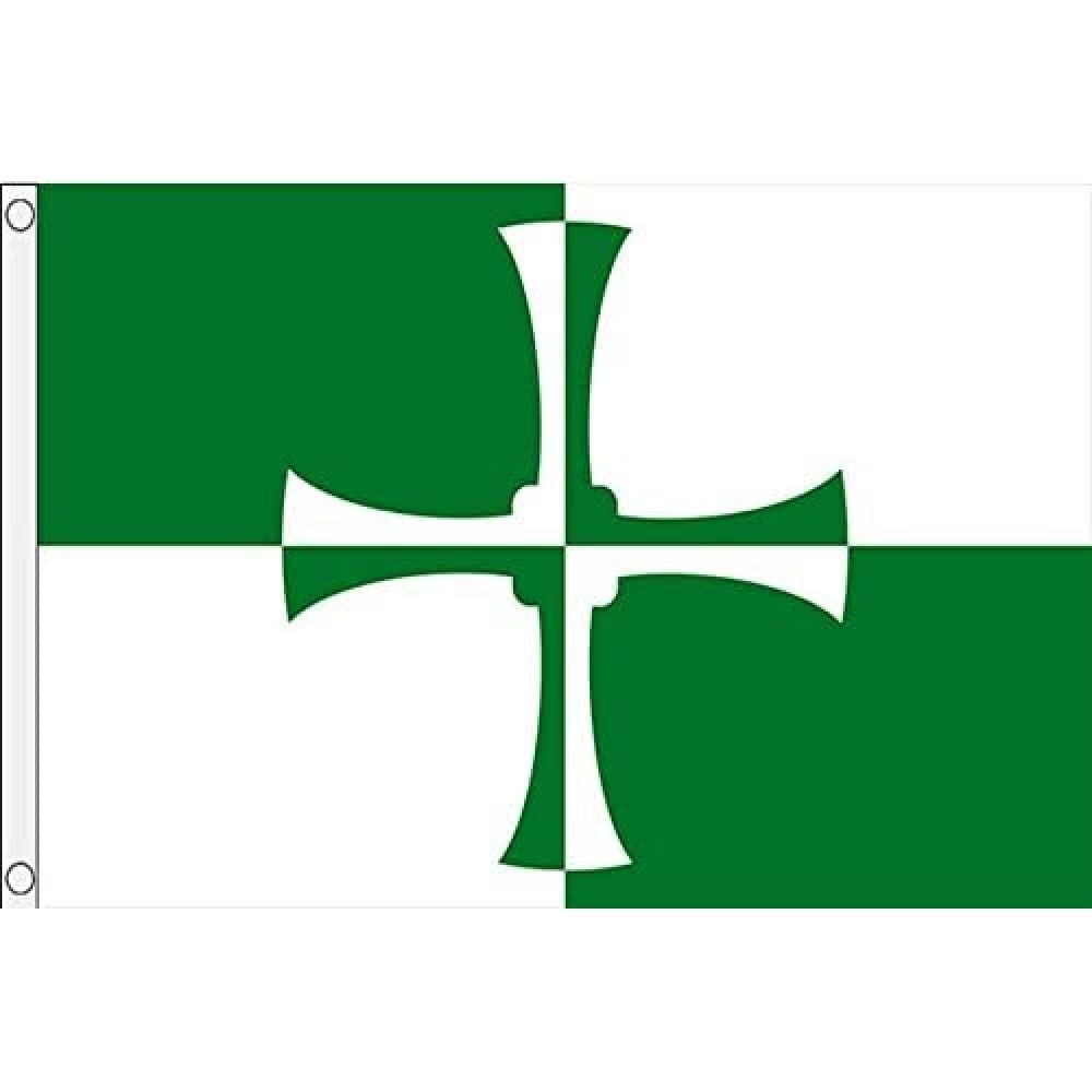 AZ FLAG - Kirkcudbrightshire Flag - 3x5 Ft - 100D Polyester County Of Kirkcudbright - Scotland Banner with Two Metal Grommets - Fade Resistant - Vivid Colors - 3' x 5' Feet - 150x90 Cm