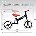 PELLIOT Balance Bike-12 Wheels Light Weight No-Pedal Toddlers Walking Bicycle for Children Age 1.5-5 (Black)thumb 4