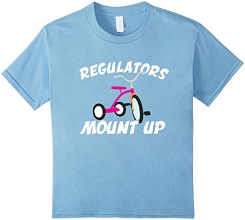 Kids Regulator Kids shirt - Multiple Colors - REGULATORS MOUNT UP 4 Baby Blue