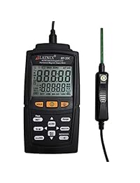 El medidor de Gauss AC   DC MF 30K con certificado, mide la fuerza de los campos magnéticos y el poste (imán residual, permanente). Medición de nivel de campos electromagnéticos de alta CA integrados (<15000G   Milli Tesla)