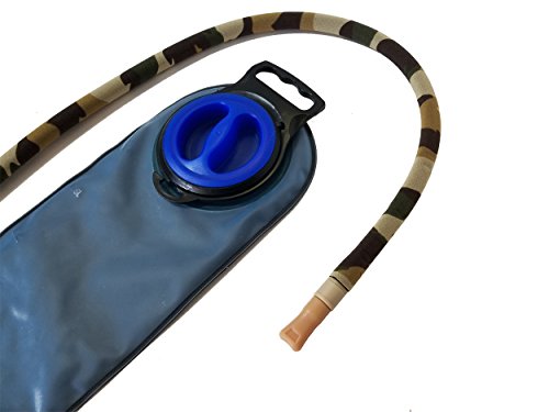 Hydration Pack Insulated Drink Tube Hose Cover Sleeve (Brown Camo, 43) - Thumbnail 2