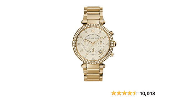 Michael Kors Women's Parker Gold-Tone 
