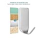 KAERSI Small Adhesive Stainless Steel Hooks for Hanging Hats, Caps and Keys - 20 Pack, Holds up to 2 lbs Perfect for Wall-Mounted Baseball Caps and Measuring Cup Storage