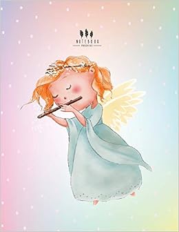Buy Notebook Cute Angel Baby Girls Cover And And Lined Pages Extra Large 8 5 X 11 Inches 110 Pages White Paper Volume 2 Cute Angel Baby Girls Notebook Book Online At Low