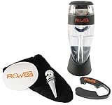ROWPA Premium Red Wine Aerator Set, Aerator, Foil Cutter, Filter, Stopper, Drip Stop, Travel Bag & Gift Box included.