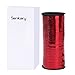 Senkary 100 Yards Red Curling Ribbon Balloon String Shiny Metallic Curly Ribbon for Gift Wrapping, Christmas, Valentine's Day, Party