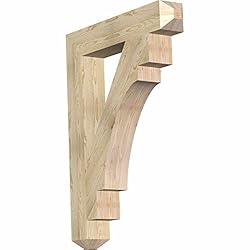 Ekena Millwork BKT06X36X48MRC04RDF Merced Craftsman