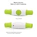 Bseen AG13 Button Battery NO USB Cable LED Dog Collar Cuttable Water Resistant Glowing Dog Collar Light Up Pet Necklace Loop for Small, Medium, Large Dogs (Green)