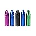 Lovup 1pc Metal Aluminum Snorter Sniffer Snuff Snorter Powder Bullet Dispenser Boxes