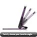 Lenovo Yoga Tab 3 8 Case - Infiland Folio Premium Leather Smart Stand Cover for 2015 Released Lenovo Yoga Tablet 3 8-Inch Tablet Only, Purple