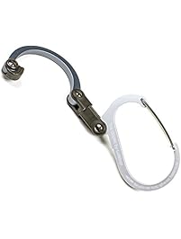 Lulabop Qliplet/Qlipter Carabiner Hanger with Rotating Folding Hook - Strong Clip for Camping, Travel; Adventure Tool; Sports Accessory; Organizing Gadget; Baby Gear