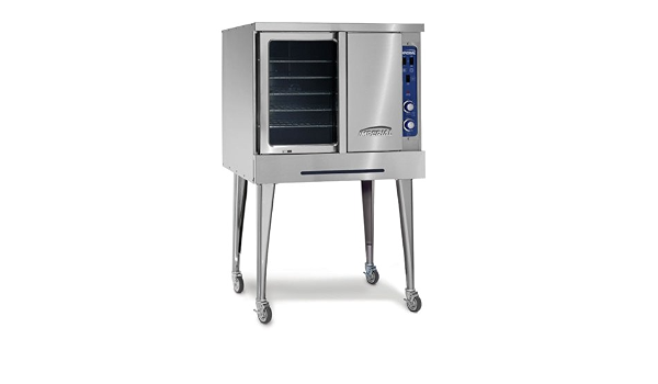 Amazon.com: Imperial comercial horno de convección sola cubierta estándar  profundidad modelo eléctrico Icve-1 : Hogar y Cocina