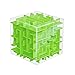 Trekbest 3D Magic Cube Puzzle Box Sequential Puzzles as Birthday Gift (Green)