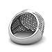 L & L Nation Men HQ Silver Tone Round Side CZ Hip Hop Ring Sizes 7-12