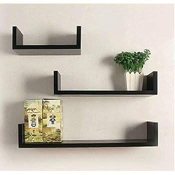 Amazon.com: Wallniture Bali Floating Wall Mount Metal U