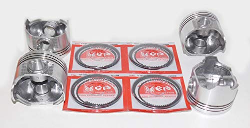 SUZUKI SJ413 G13BB PISTON RING SET WITH GUDGEON PINS (1.3Â L 1298Â cc 74.0 x 75.5Â mmÂ SOHCÂ 16 valve MPFI EFI) FITS SAMURAI SIERRA GYPSY JIMNY CARIBIAN DROVER CULTUS BALENO ESTEEM SWIFT (STD)