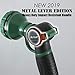 ikris Metal Lever Garden Hose Nozzle 10-Pattern One-Touch Sprayer