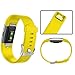 Wishesport For Fitbit Charge 2 Bands Special edition Replacement Bands Accessory Sport Bands Strap for Charge 2 HR Fitness dot L Yellow